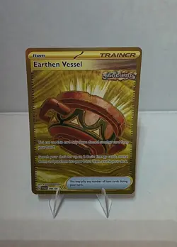 Earthen Vessel 096/064 Pokemon Shrouded Fable Gold Hyper Rare Near Mint (NM) - Image 1
