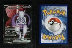 Team Rocket's Mewtwo ex Ultra Rare Pokemon Destined Rivals (DRI) #213 - Image 3