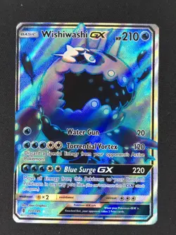 Wishiwashi GX (Full Art) 133/145 Pokemon SM - Guardians Rising NM 🔥 - Image 1