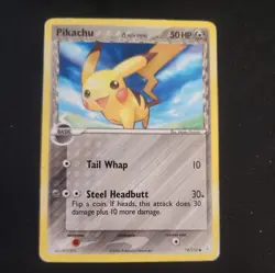 Pokemon Pikachu (Delta Species) 79/110 EX Holon Phantoms Regular Common MP - Image 1