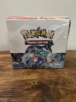 Pokemon TCG Stellar Crown Booster Box - Factory Sealed | 36 Packs - Image 1