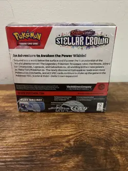 Pokemon TCG Stellar Crown Booster Box - Factory Sealed | 36 Packs - Image 3