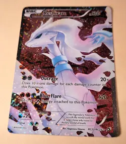 Pokemon Reshiram (Full Art) RC22/RC25 Legendary Treasures: Radiant Collection NM - Image 1