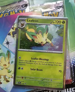 Pokemon TCG Prismatic Evolutions Tech Sticker Blister Collection Set X3 New - Image 4