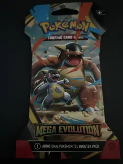 (VERY HEAVY) 33.12g Pokemon TCG Mega Evolution Sleeved Booster Pack (SEALED)✅ - Image 2
