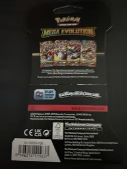(VERY HEAVY) 33.12g Pokemon TCG Mega Evolution Sleeved Booster Pack (SEALED)✅ - Image 3