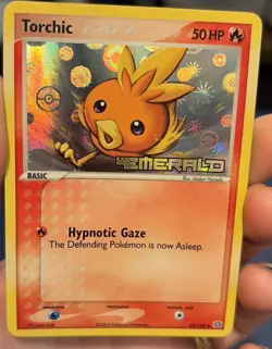 Pokemon TCG Torchic 69/106 EX Emerald Holo Stamped - Image 2