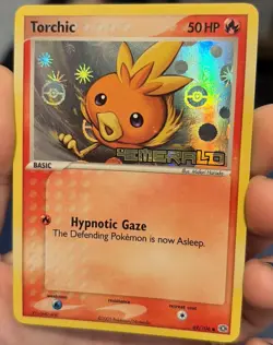 Pokemon TCG Torchic 69/106 EX Emerald Holo Stamped - Image 3