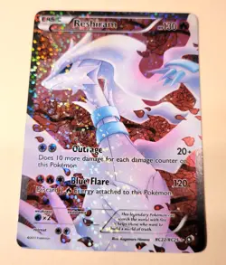 Pokemon Reshiram (Full Art) RC22/RC25 Legendary Treasures: Radiant Collection NM - Image 2