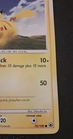 Pokemon TCG Pikachu 70/100 Majestic Dawn Regular LP Free Shipping - Image 2