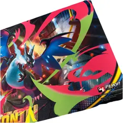 Pokemon TCG Mega Charizard X League Cup Champion Playmat - Image 4