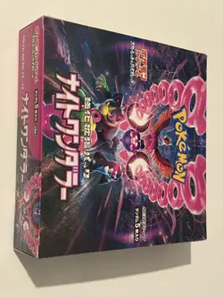 Pokemon TCG Scarlet & Violet Night Wanderer Booster Box Japanese No Shrink - Image 1
