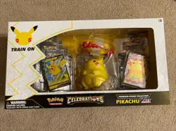 Pokemon Celebrations Premium Figure Collection Pikachu VMAX New Factory Sealed - Image 1