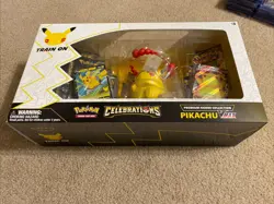 Pokemon Celebrations Premium Figure Collection Pikachu VMAX New Factory Sealed - Image 3