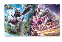Pokemon TCG Mega Mewtwo X and Mega Mewtwo Y Playmat New Pokemon - Image 1