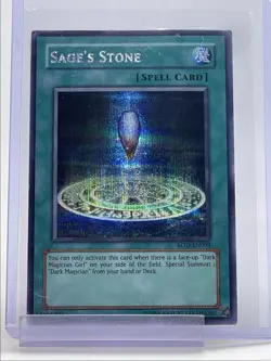 SAGE'S STONE 2004 YU-GI-OH! RESHEF OF DESTRUCTION SECRET RARE Q5677 - Image 1