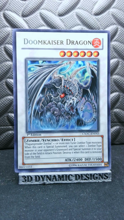 | Yugioh Doomkaiser Dragon CSOC-EN043 1st Edition Ultra Rare VLP 🔥 | - Image 1