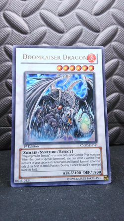 | Yugioh Doomkaiser Dragon CSOC-EN043 1st Edition Ultra Rare VLP 🔥 | - Image 2