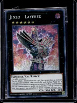 2020 Yu-Gi-Oh! The Complete Series Limited Edition Jinzo Layered #DLCS-EN149 - Image 1