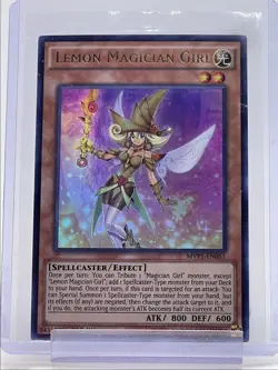 LEMON MAGICIAN GIRL 2016 YU-GI-OH! THE DARK SIDE 1ST SECRET RARE A Q5677 - Image 1