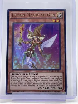 LEMON MAGICIAN GIRL 2016 YU-GI-OH! THE DARK SIDE 1ST SECRET RARE Q5677 - Image 1