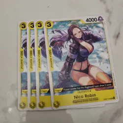OP07-104 NICO ROBIN x4playset Uncommon 500 Years In The Future One Piece - Image 1