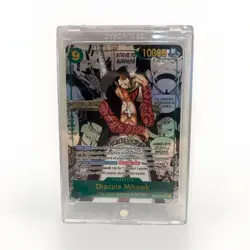 OPTCG Dracule Mihawk (Manga) - The Azure Sea's Seven OP14-119 SEC - Image 1