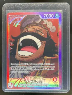 One Piece Carrying On His Will Gol.D.Roger Alternate Art #OP13-003 - Image 1