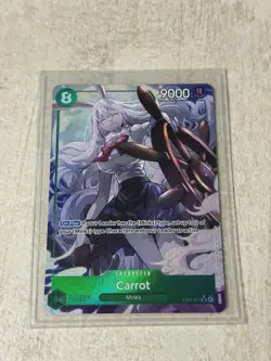Carrot EB04-013 SR Alternate Art - One Piece TCG OP14 The Azure Sea’s Seven - Image 1