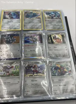 Pokemon TCG Multicolor Collectible Trading Cards In Binder Lot Of Assorted - Image 1