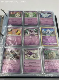 Pokemon TCG Multicolor Collectible Trading Cards In Binder Lot Of Assorted - Image 3