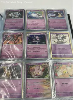 Pokemon TCG Multicolor Collectible Trading Cards In Binder Lot Of Assorted - Image 4