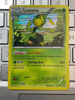 Pokemon Leavanny 12/113 Holo Rare near mint condition card Legendary Treasures - Image 1
