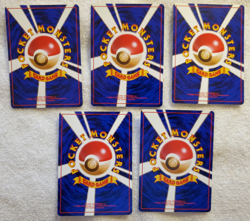 [Lot of 5 cards] Dark Golduck #055 [U] Japanese Rocket Gang Pokemon 1996 Vtg NM - Image 2