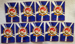 [Lot of 9 cards] Dark Flareon #136 [U] Japanese Rocket Gang Pokemon 1996 Vtg NM - Image 2
