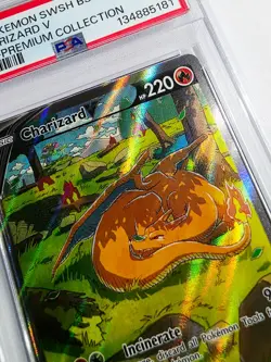 🔥 Charizard V SWSH260 🔥 SWSH: Sword & Shield Promo Cards 🔥 Holo 🔥 PSA 8!! - Image 5