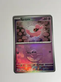 Spritzee (Master Ball Pattern) 038/131 SV: Prismatic Evolutions NM Pokemon Card - Image 2