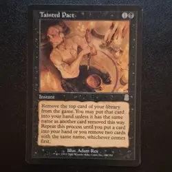 Wizards of the Coast Tainted Pact Odyssey Black Regular Rare Instant Card - Image 1