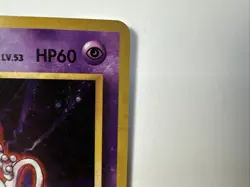 Mewtwo No. 150 Holo Rare Base set Japanese Pokemon Card 1996 - Image 3