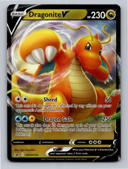 Dragonite V Promo SWSH: Sword & Shield Promo Cards Dragon SWSH154 - Image 1