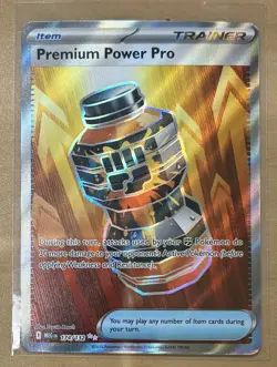 Trainer Premium Power Pro 174/132 Ultra Rare Holo Pokemon Card NM Near Mint - Image 1
