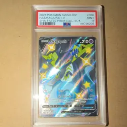 Pokemon Dragapult V Full Art Holo Promo SWSH096 PSA 9 Sword & Shield Card - Image 1