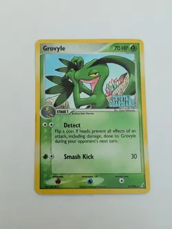Pokemon TCG Grovyle EX Crystal Guardians Holo Uncommon Card 32/100 - Image 1