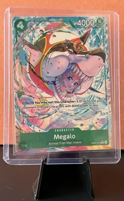 Megalo EB04-018 Alt Art One Piece Card Game English Near Mint - Image 1