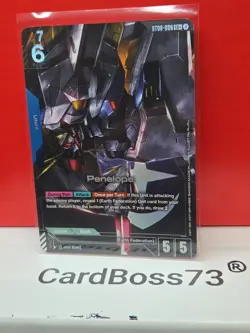 🔥 🔥 Penelope ST08-006 LR+ Gundam Card Game . Flash of Radiance 🔥 💣 - Image 2