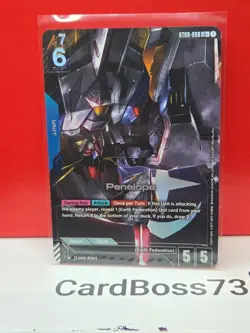 🔥 🔥 Penelope ST08-006 LR+ Gundam Card Game . Flash of Radiance 🔥 💣 - Image 3