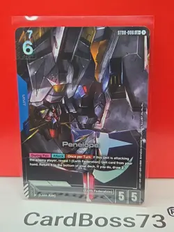 🔥 🔥 Penelope ST08-006 LR+ Gundam Card Game . Flash of Radiance 🔥 💣 - Image 4