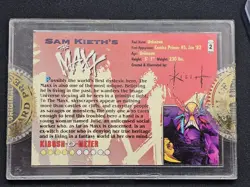 Wizard Magazine Promo Card: The Maxx: Seal of Authenticity #005473 - Image 2