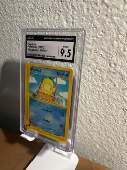 Psyduck 104/147 Aquapolis Non-Holo Pokemon Card The BEST Pokemon! E-reader - Image 3