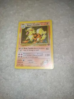Pokemon TCG Gym Challenge Blaine's Arcanine Holo Rare Card 1/132 - Image 4